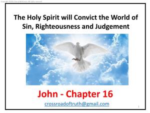 John 16:1-16:4 Loved by God, Hated by the World