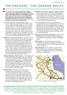 The Machars : the Orange Route