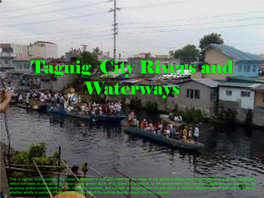 Taguig City Rivers and Waterways