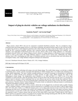 Impact of Plug-In Electric Vehicles on Voltage Unbalance in Distribution Systems