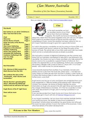 Newsletter 40 Page 1