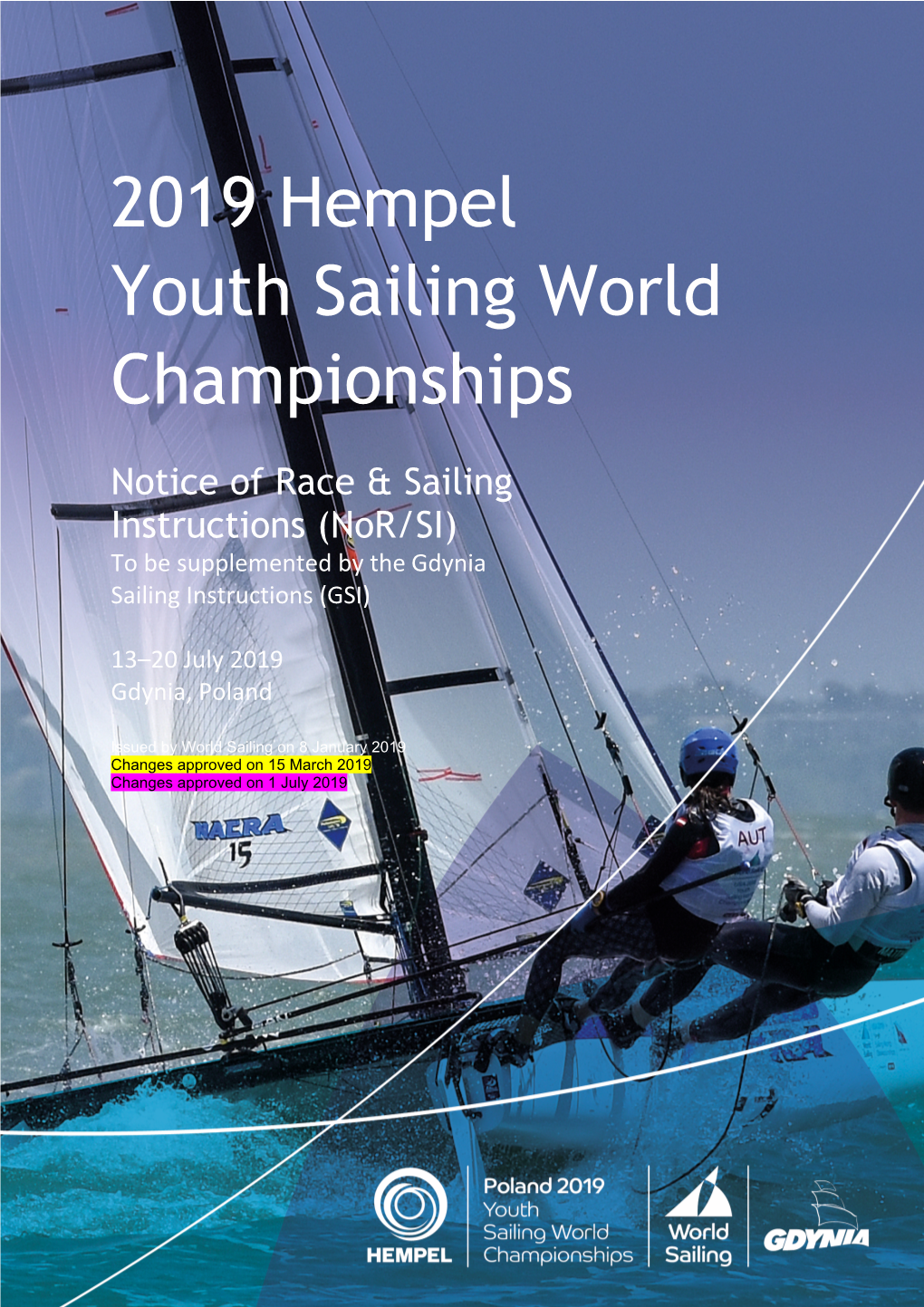 2019 Hempel Youth Sailing World Championships