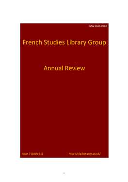 Annual Review Issue 7