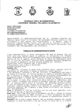 Centrale Unica Di Committenza Leonforte Nissoria Villarosa Calascibetta