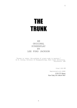 The Trunk Austin Version 2010
