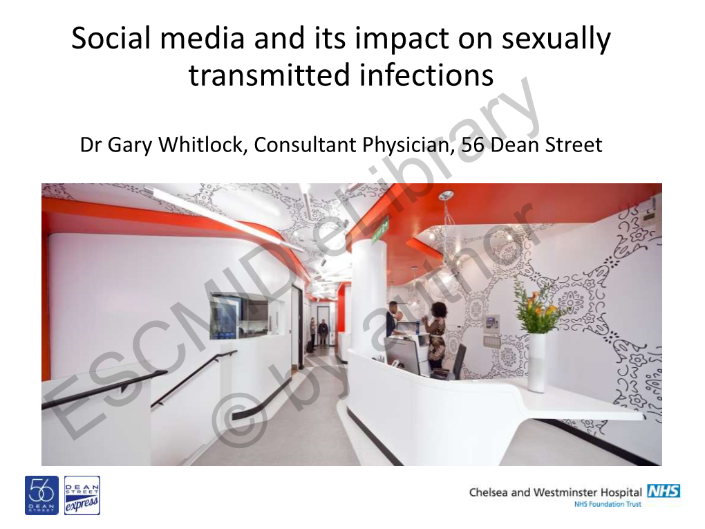Social Media and Its Impact on Sexually Transmitted Infections