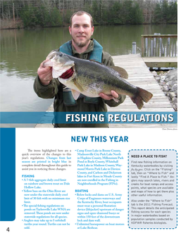 Fishing Regula Tions Fishing Regulations