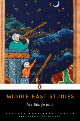 Middle East Studies New Titles • Middle East Studies