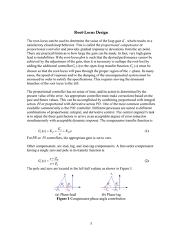 Root-Locus Analysis and Design