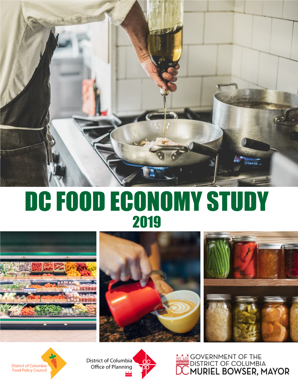 Dc Food Economy Study 2019 Table of Contents