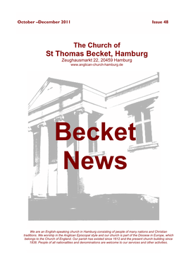 St Thomas Becket, Hamburg Zeughausmarkt 22, 20459 Hamburg