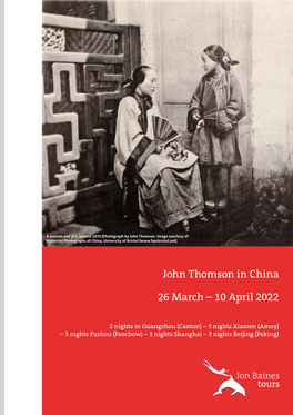 John Thomson in China 26 March