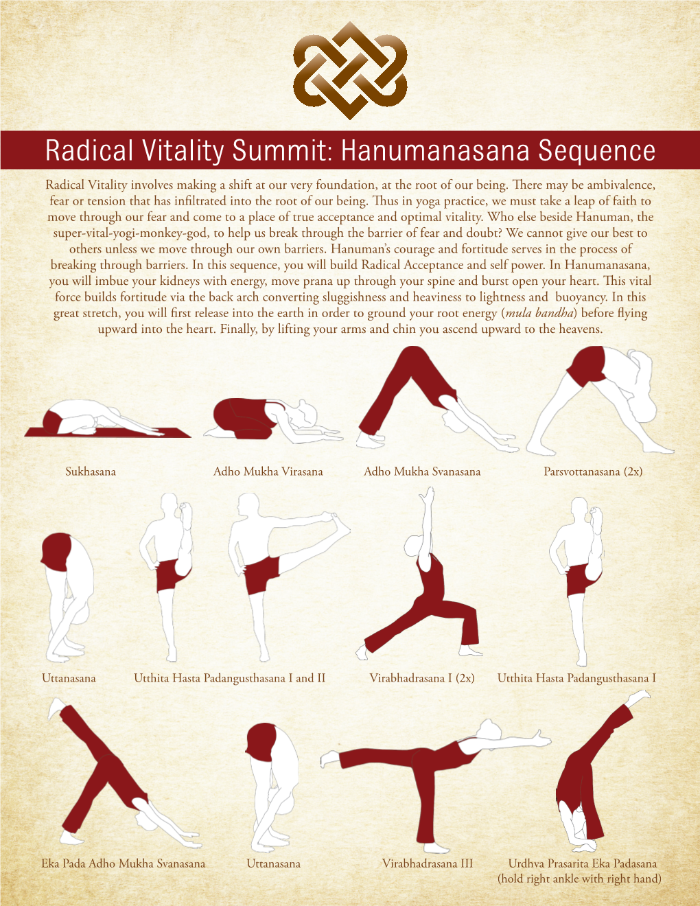 Radical Vitality Summit: Hanumanasana Sequence