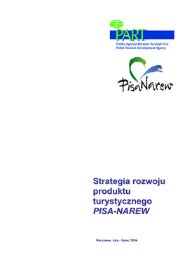 Strategia Rozwoju Produktu Turystycznego PISA NAREW 2006 R