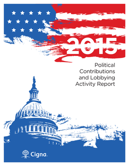 2015 Political Contributions and Lobbying Activity Report