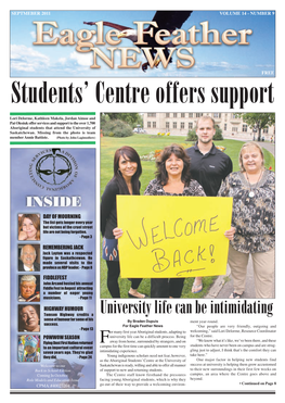 Students' Centre Offers Support