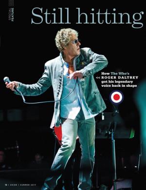 How the Who's ROGER DALTREY Got His Legendary Voice Back in Shape