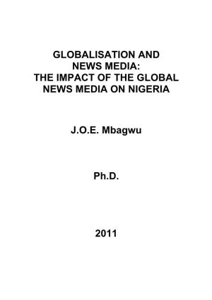 The Impact of the Global News Media on Nigeria