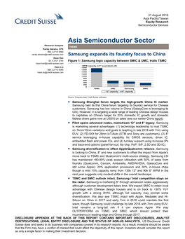 Asia Semiconductor Sector