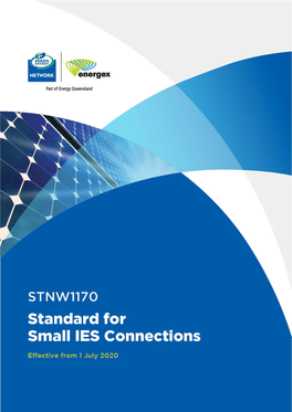 STNW1170 Connection Standard for Micro EG Units