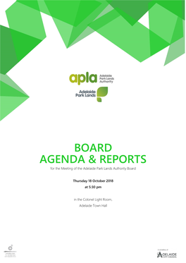 Board Agenda & Reports