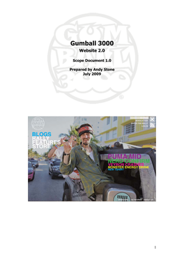 Gumball 3000 Website 2.0