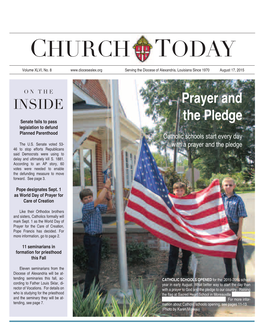 The Church Today, August 17, 2015