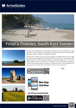 Ystad & Österlen, South-East Sweden