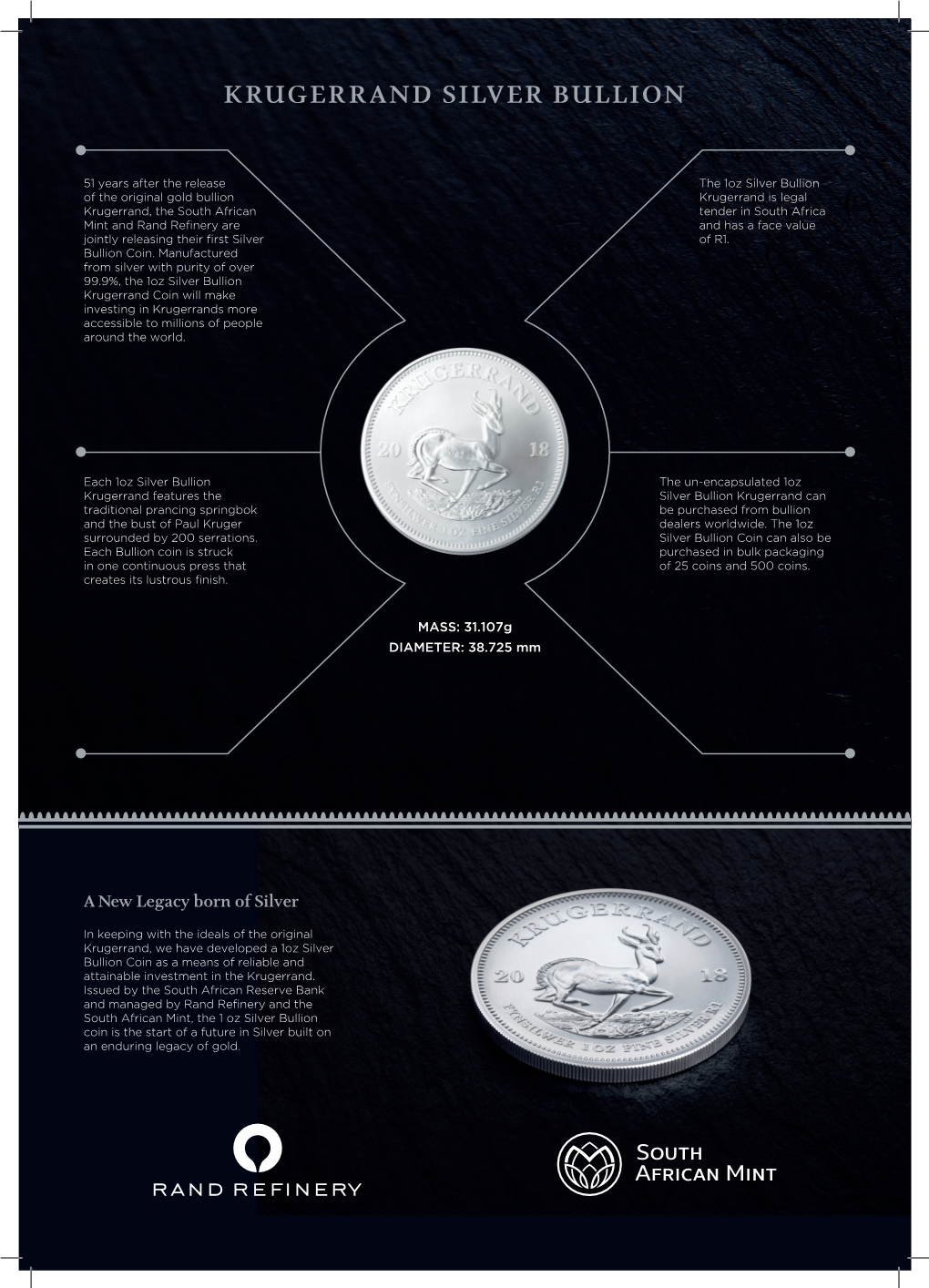 Krugerrand Silver Bullion