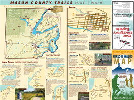 Mason County Trails Hike | Walk Explorehoodcanal.Com Sh E L T O N