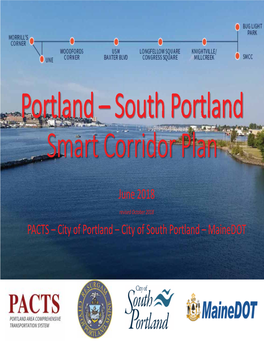 South Portland Smart Corridor Plan