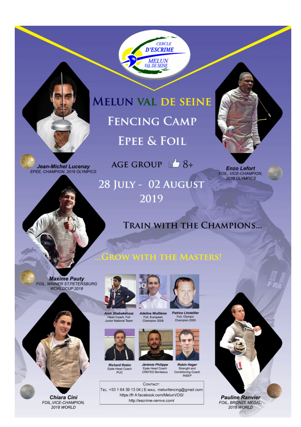 MELUN FENCING CAMP SUMMER 2019.Pdf