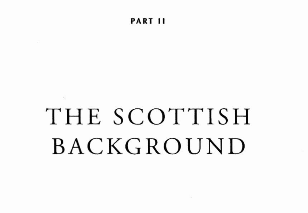 The Scottish Background the Looting of Lochaber