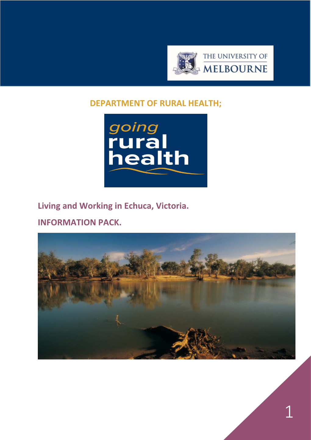 Living and Working in Echuca, Victoria