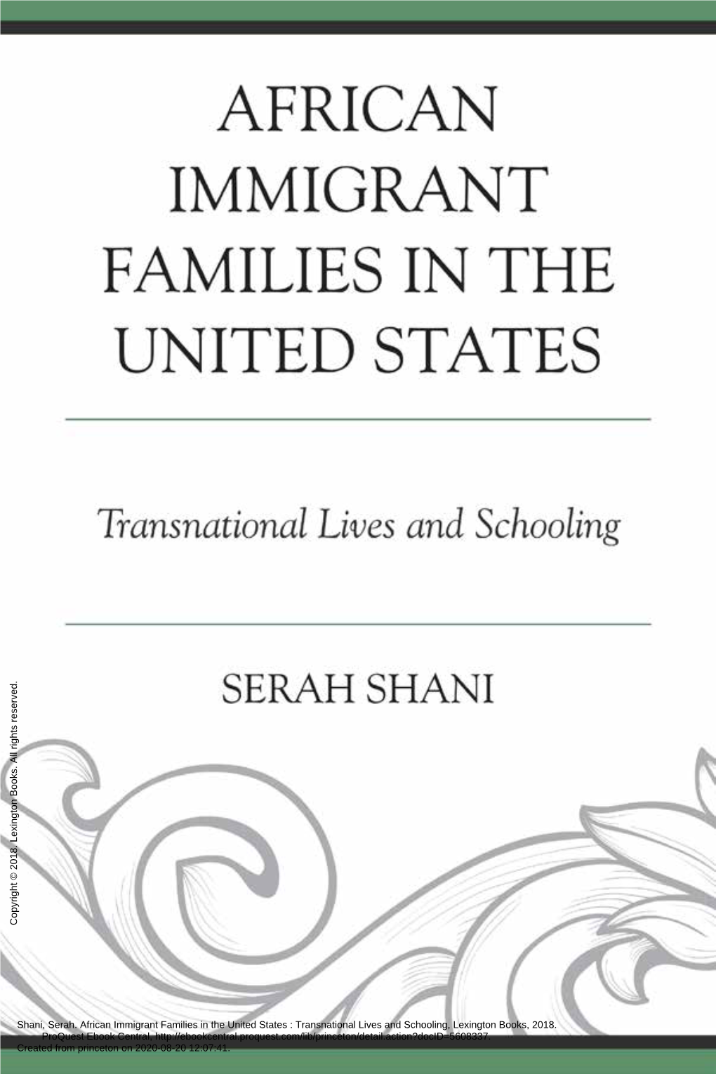 African Immigrant Families in the United States