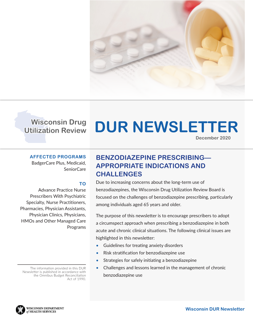 Benzodiazepine Prescribing