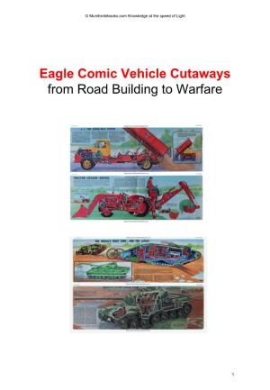 Eagle Comic Vehicle Cutaways from Road Building to Warfare