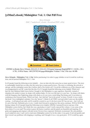 Midnighter Vol. 1: out Online