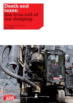 Death and Taxes: the True Toll of Tax Dodging