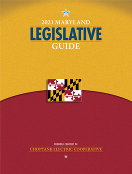 2021 Maryland Legislative Guide