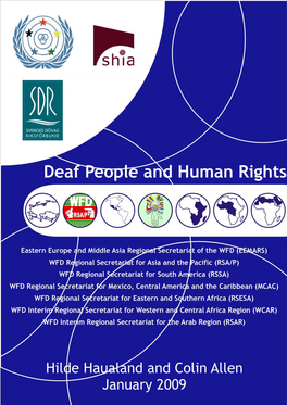 Deaf People and Human Rights Page No 1