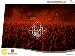 Terres Rouges Festival 2014 Présentation Du Line-Up