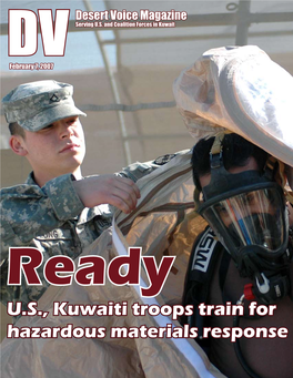 U.S., Kuwaiti Troops Train for Hazardous Materials Response from the Top Dvcontents Third Army Mission Continues Page 3 with OIF Troop Increase Third Army/U.S