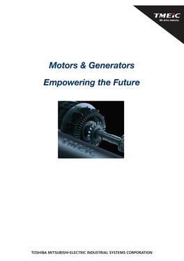 Motors & Generators Empowering the Future