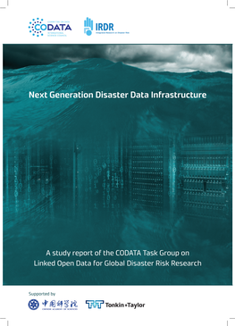 Next Generation Disaster Data Infrastructure
