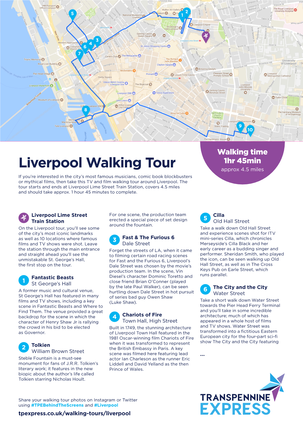 Liverpool Walking Tour