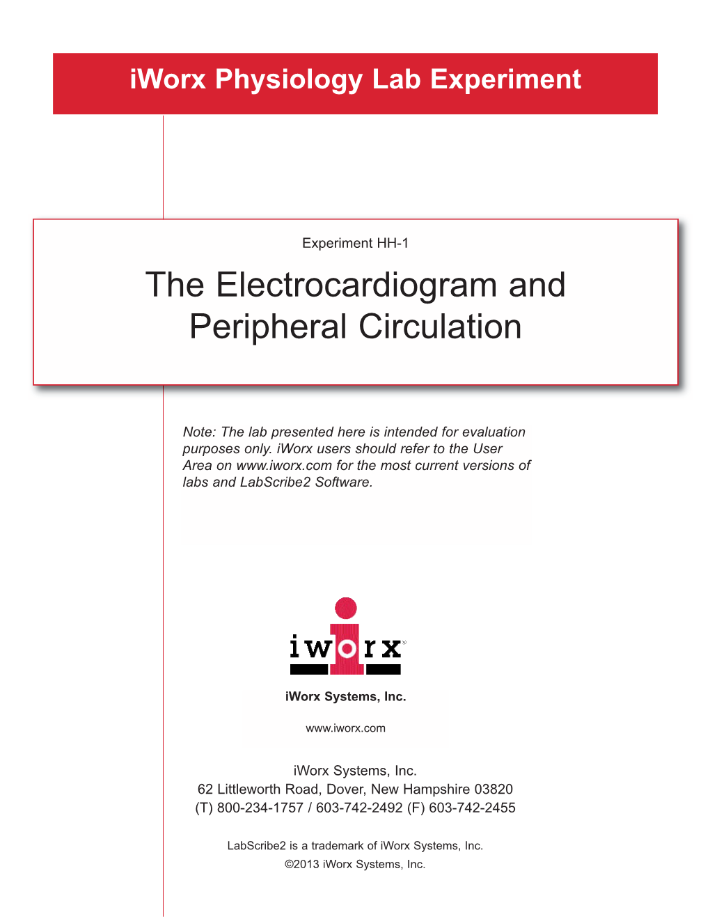(ECG) and Peripheral Circulation
