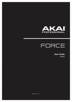 Force User Guide