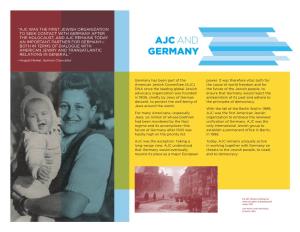 Timeline: AJC and Germany