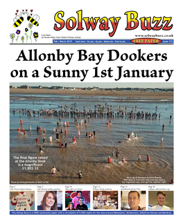 Issue 172 Allonby Bay Dookers on a Sunny 1St January